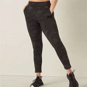 PINK black camo joggers